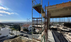 Under construction luxury three bedroom penthouse with roof garden for sale in Ayia Fyla area 