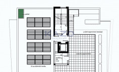 Under construction luxury three bedroom penthouse with roof garden for sale in Ayia Fyla area 