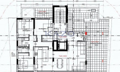 Under construction luxury three bedroom penthouse with roof garden for sale in Ayia Fyla area 