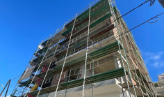 Under construction luxury three bedroom penthouse with roof garden for sale in Ayia Fyla area 