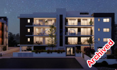Two bedroom top floor apartment with roof garden for sale in Kato Polemidia 