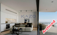 Stunning two bedroom top floor flat for sale in Columbia area, Limassol 