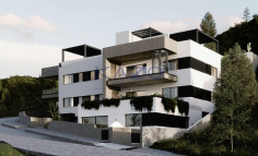 Astonishing two bedroom penthouse apartment with roof garden for sale in Agia Fyla 