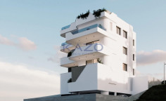 Beautiful three bedroom penthouse apartment with roof garden for sale in Panthea area 