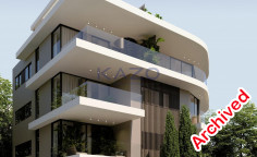 Excellent two bedroom top floor apartment with roof garden for sale in Agios Nektarios area 