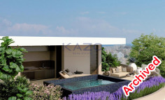 Excellent two bedroom top floor apartment with roof garden for sale in Agios Nektarios area 