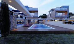Incredible six bedroom house with private pool and roof garden in Agios Tychonas area 