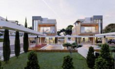 Incredible four bedroom house with private pool in Agios Tychonas area 