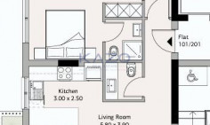 Three bedroom apartments for sale in Agios Nektarios area 