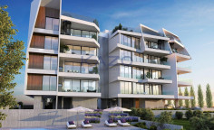 Three bedroom top floor apartment under construction for sale in Agios Athanasios area 