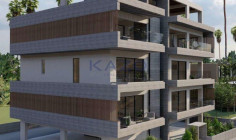 Two bedroom top floor apartment with roof garden for sale in Zakaki area 