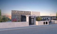 Modern bungalow in green peaceful Fasoula large plot 