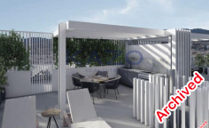 Fantastic two bedroom penthouses with roof garden for sale in Ypsonas area 