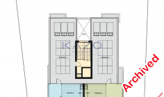 Fantastic two bedroom penthouses with roof garden for sale in Ypsonas area 