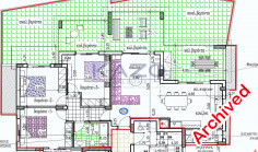 Brand new 3 plus 1 bedroom penthouse for sale in Kapsalos area 
