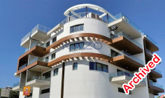 Modern penthouse apartment with sea view in Panthea 