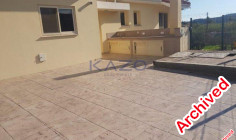 Three bedroom upper level house for rent in Pyrgos 