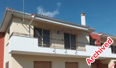 Three bedroom upper level house for rent in Pyrgos 