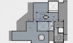 Four bedroom under construction penthouse for sale in Agios Athanasios area 