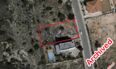 Rectangular residential plot for sale in Agia Fyla , Limassol
