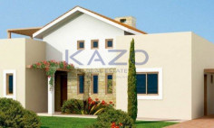 Under construction three bedroom detached villa for sale in Monagroulli village 