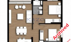 Luxury three bedroom apartments for sale in Asomatos 