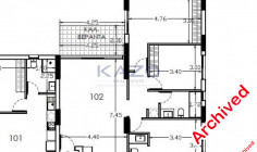 Spacious three bedroom apartment for sale in Trachoni 
