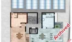 Three bedroom penthouse apartment for sale in Zakaki 