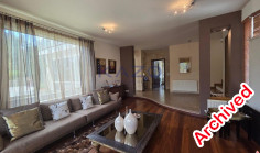 Spacious detached house with pool and sea view in Agios Athanasios 