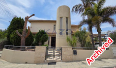 Spacious detached house with pool and sea view in Agios Athanasios 