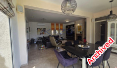 Spacious detached house with pool and sea view in Agios Athanasios 
