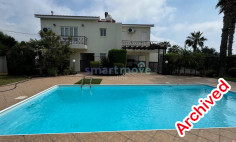 4 bedroom villa private pool for rent Pareklissia Limassol 
