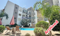 Luxury 2 bedrooms apartment with swimming pool for sale in Germasogeia