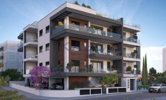 Stunning two bedroom top floor apartment with roof garden for sale in Agios Nicolaos area 
