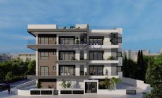 Stunning two bedroom top floor apartment with roof garden for sale in Agios Nicolaos area 