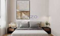 Stunning two bedroom top floor apartment with roof garden for sale in Agios Nicolaos area 