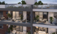 Stunning two bedroom top floor apartment with roof garden for sale in Agios Nicolaos area 