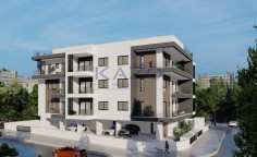 Stunning two bedroom top floor apartment with roof garden for sale in Agios Nicolaos area 