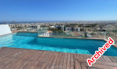 4 bedroom penthouse private pool for rent Limassol 