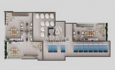 Spacious 2 bed unfurnished apartment for sale in Aradippou