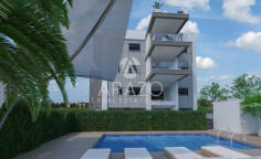 Large 2 apartment with swimming pool for sale in Agios Athanasios