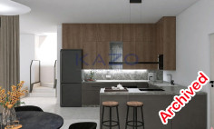 Luxury apartment under construction with sea view in Agios Athanasios 