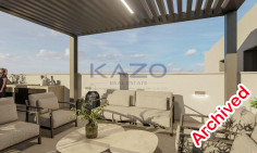 Modern penthouse apartment with elevator in Ypsonas 