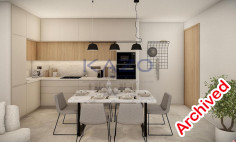 Modern penthouse apartment with elevator in Ypsonas 