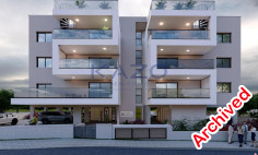 Modern penthouse apartment with elevator in Ypsonas 
