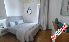 Modern sea front villa in Chloraka with pool 