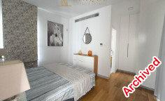 Modern sea front villa in Chloraka with pool 