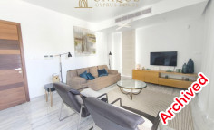 Modern sea front villa in Chloraka with pool 