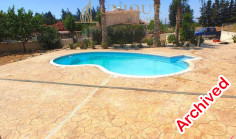 Luxury villa on a big plot of land in Mandria 
