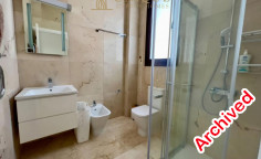 Modern detached villa in Pegeia with sea view 
